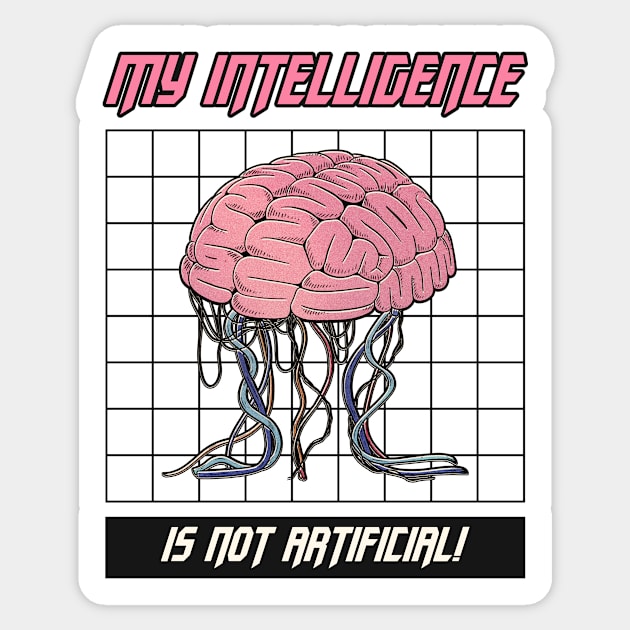 Artificial Intelligence AI Sticker by Tip Top Tee's